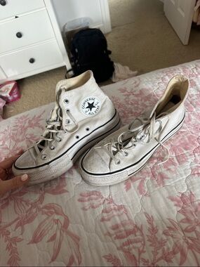 High top platform converse